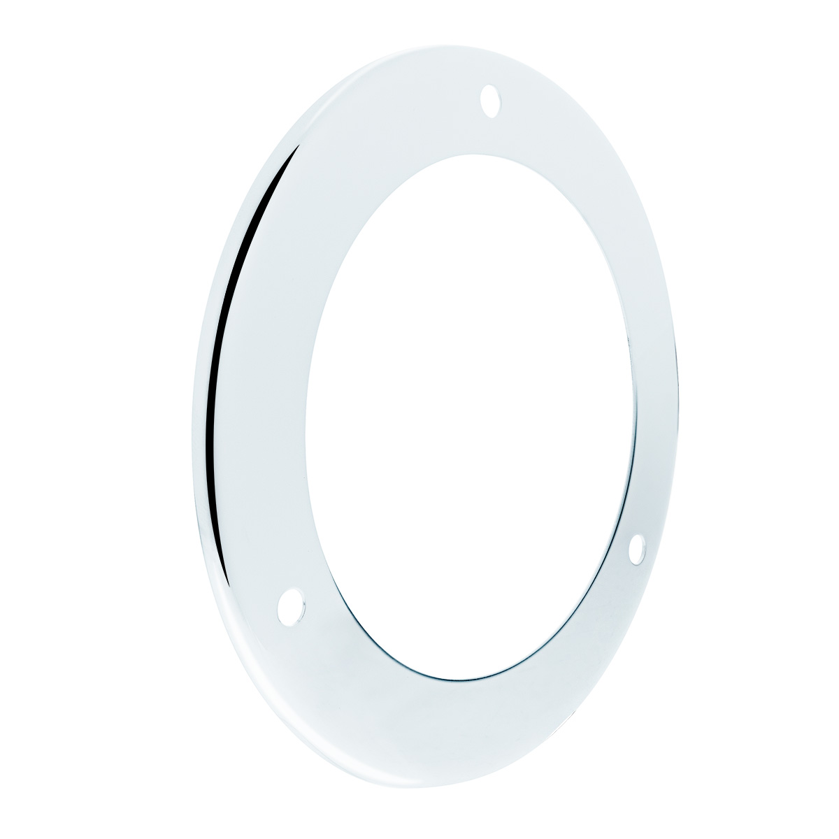 304 Stainless Steel Light Bezel For 4" Flange Mount LED Light - Thumbnail 2
