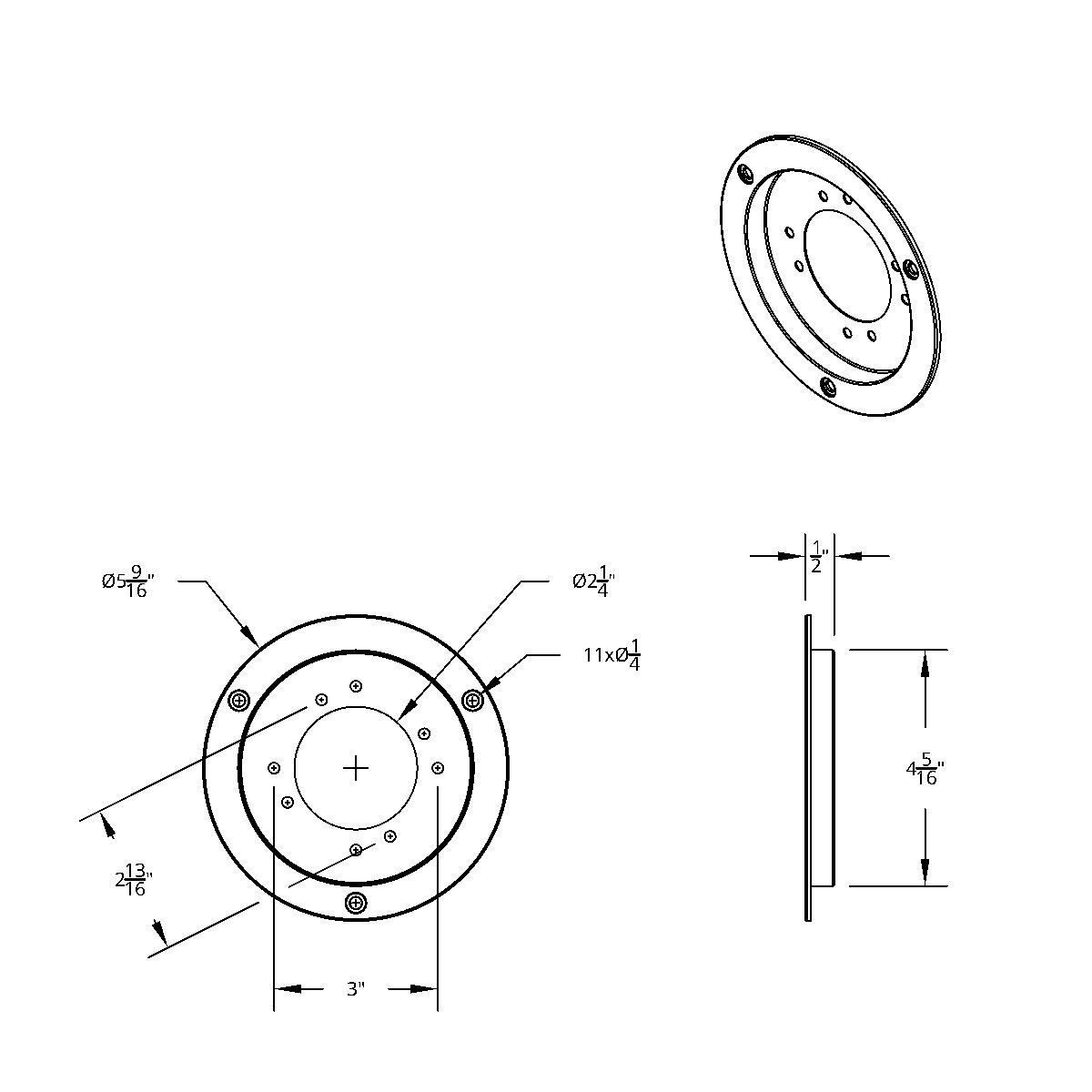 304 Stainless Steel Watermelon Light Sleeper Bunk LED Adapter - Thumbnail 7
