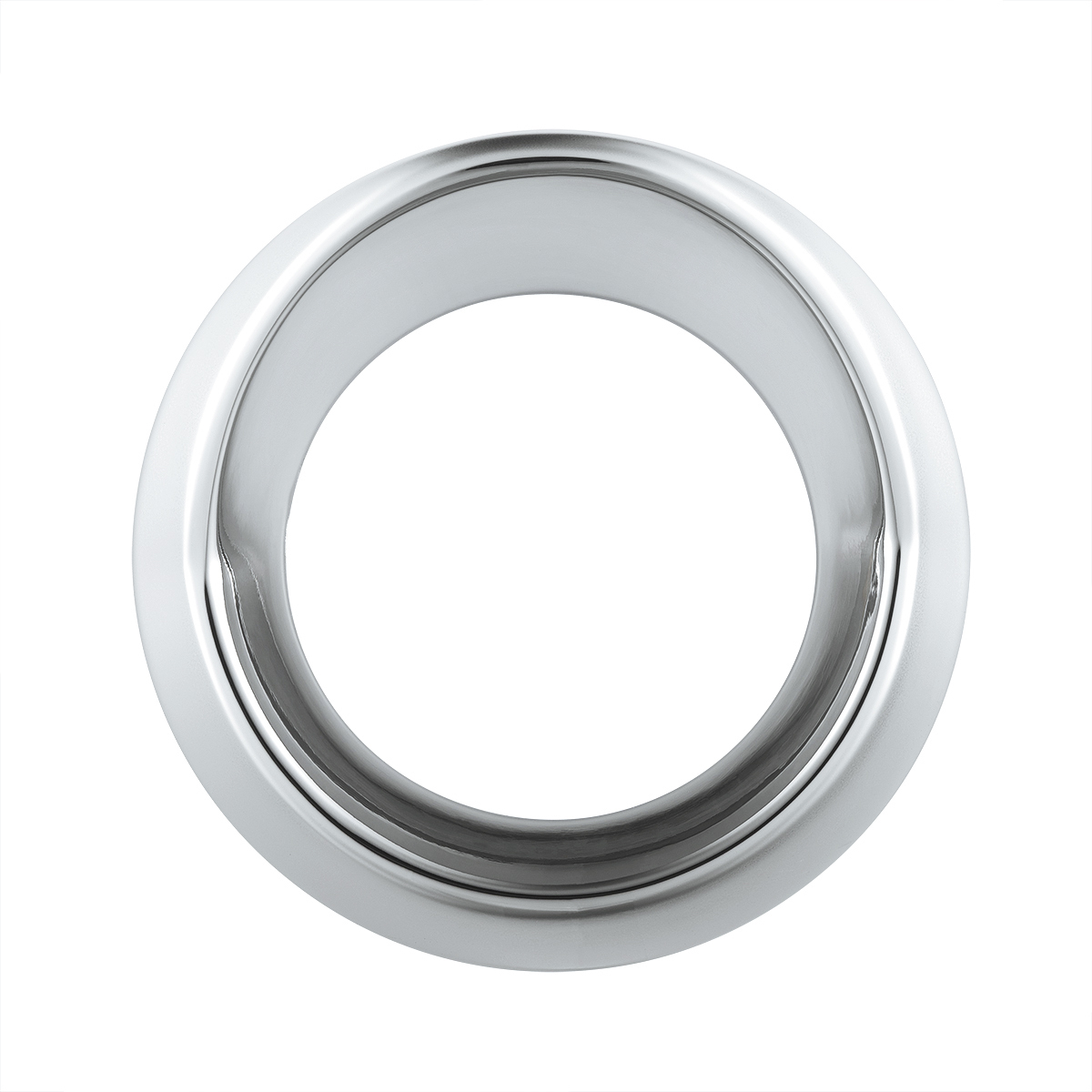Chrome Plastic Small Gauge Bezel With Visor - Thumbnail 8