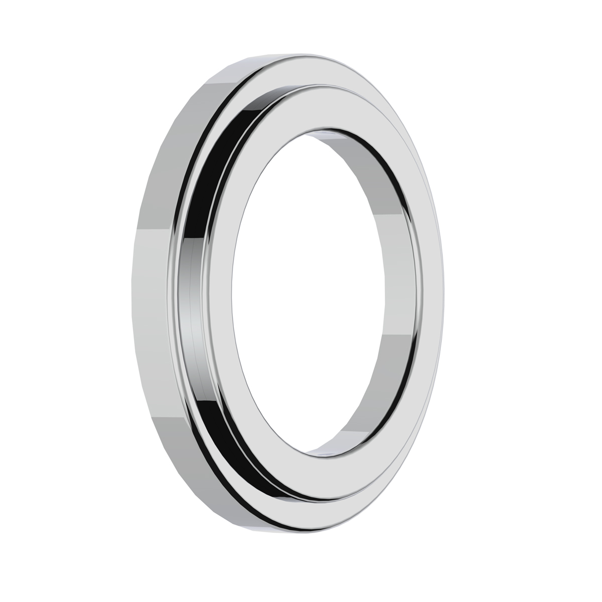 Chrome Plastic Small Gauge Bezel Without Visor For Freightliner - Thumbnail 6