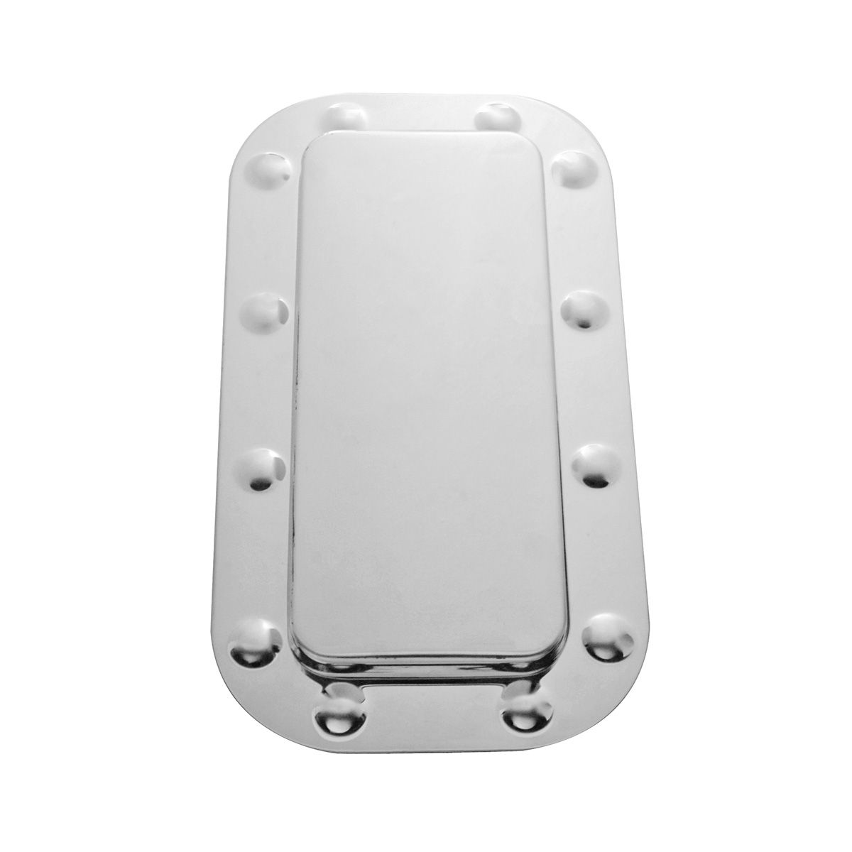 Peterbilt Stainless Vent Door Cover And Dimpled Trim Set