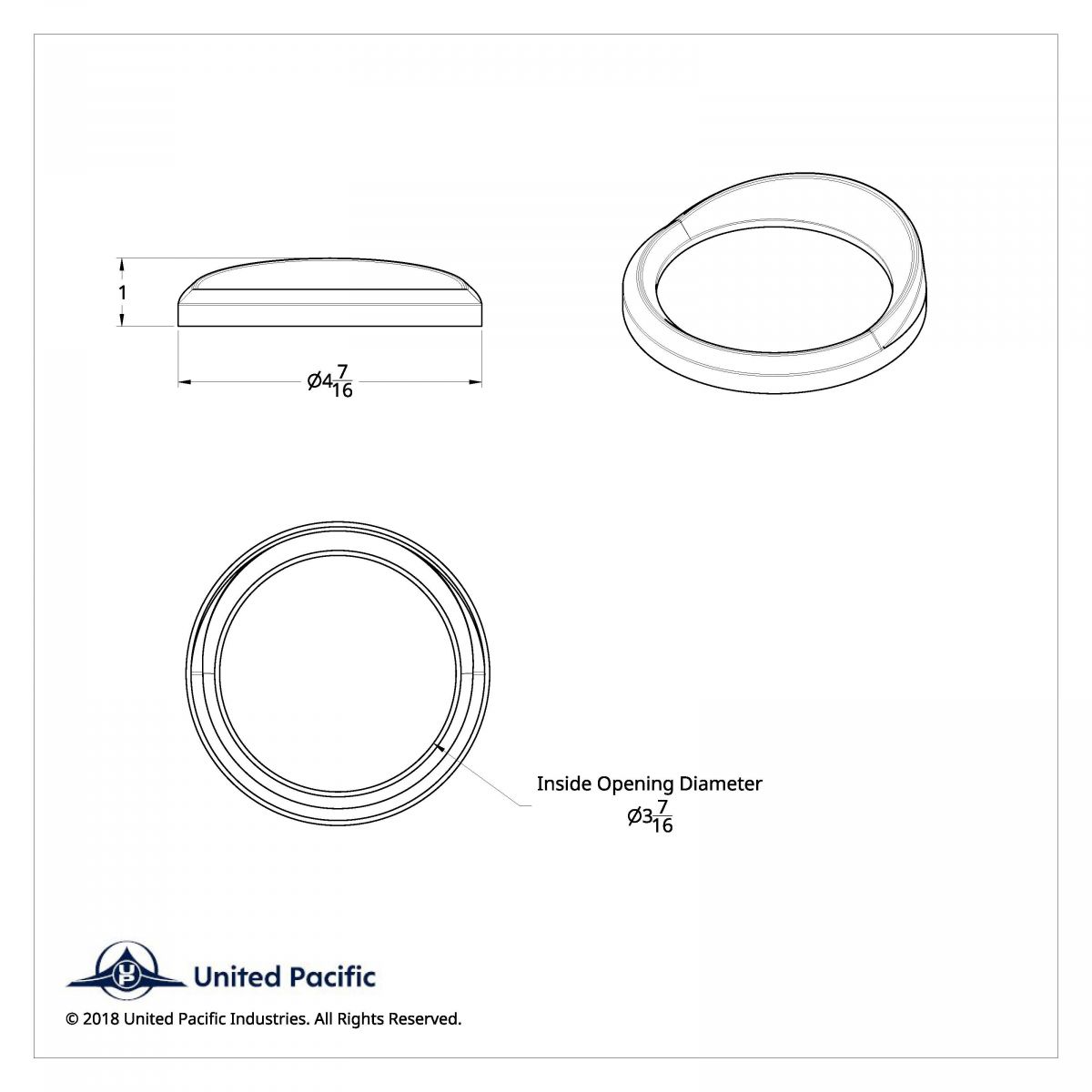 Speed/Tachometer Gauge Bezel With Visor For 2006+ Peterbilt - Thumbnail 7