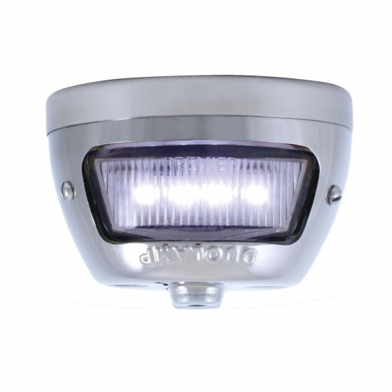 LED "1928 DUO Lamp" Tail Light With LED License Light For Motorcycle - Thumbnail 2