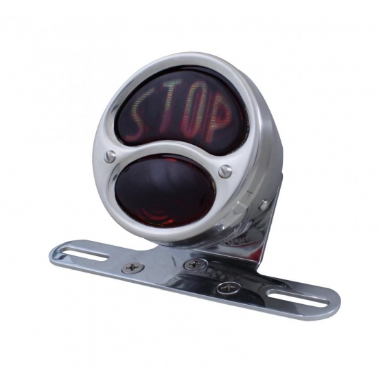1928 "DUO Lamp" Tail Light For Motorcycle With Stop Lens