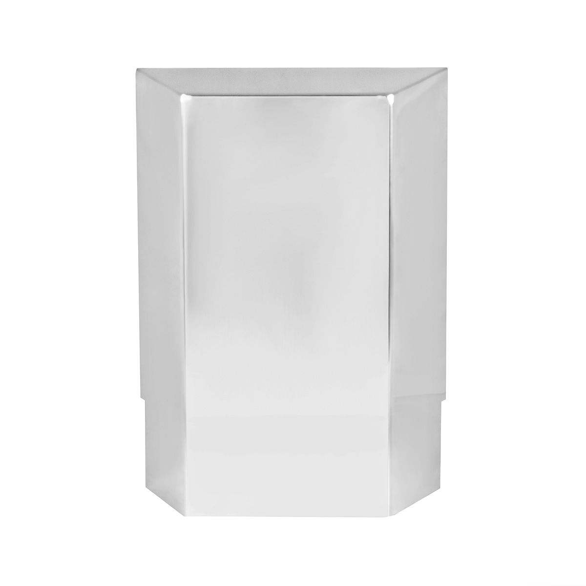 Stainless Steel Peterbilt Sleeper Shock Cover (Bulk)