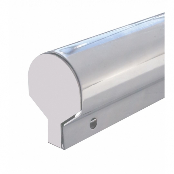 2" Stainless Mud Flap Hanger End Plug - Thumbnail 2