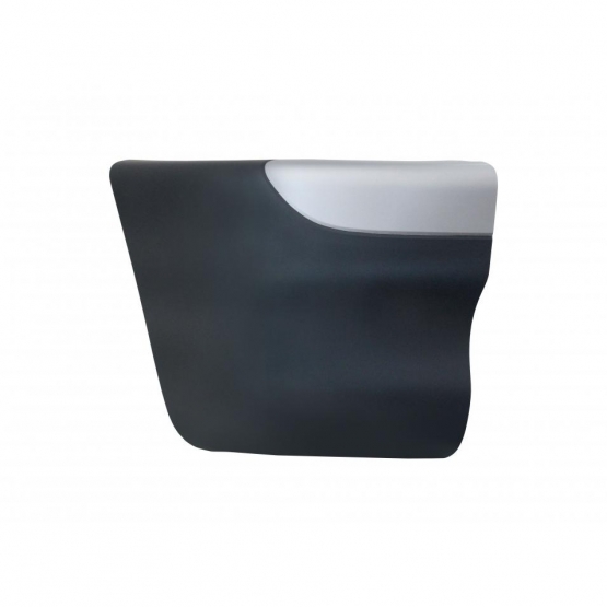 Bumper End With Silver Paint For 2001-2016 Freightliner Columbia - Passenger