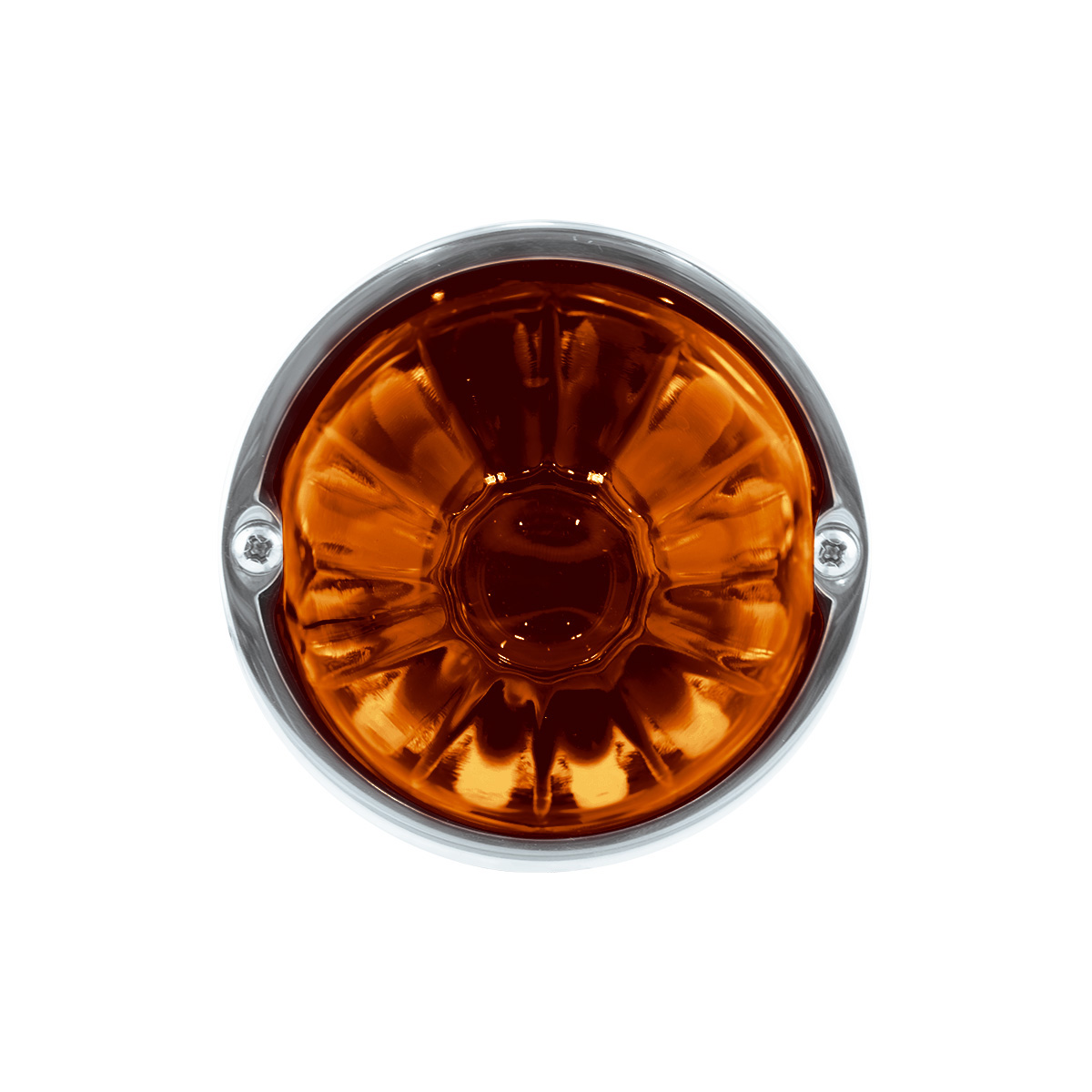 Glass Watermelon Flush Mount Kit - Dark Amber - Thumbnail 4