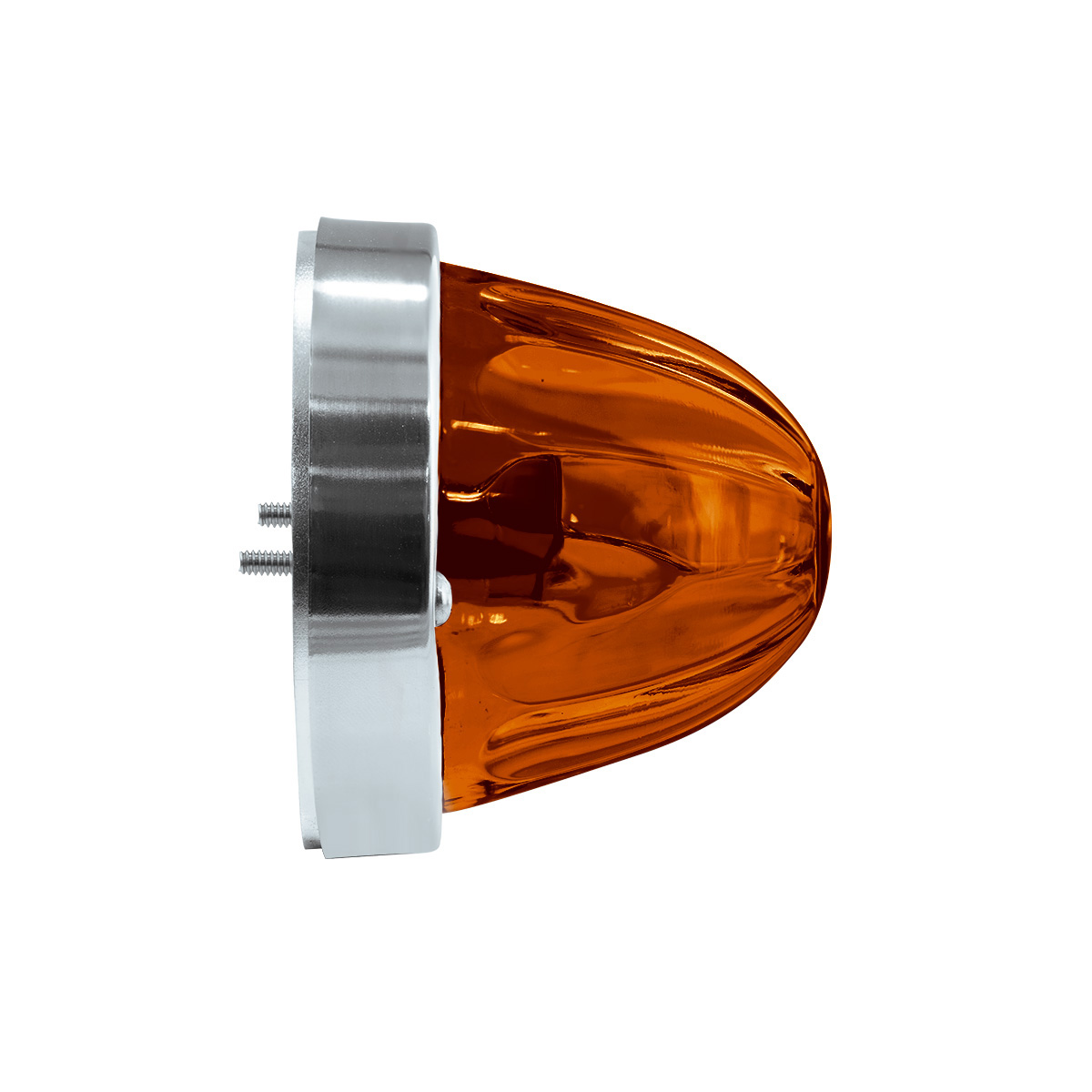 Glass Watermelon Flush Mount Kit - Dark Amber - Thumbnail 5