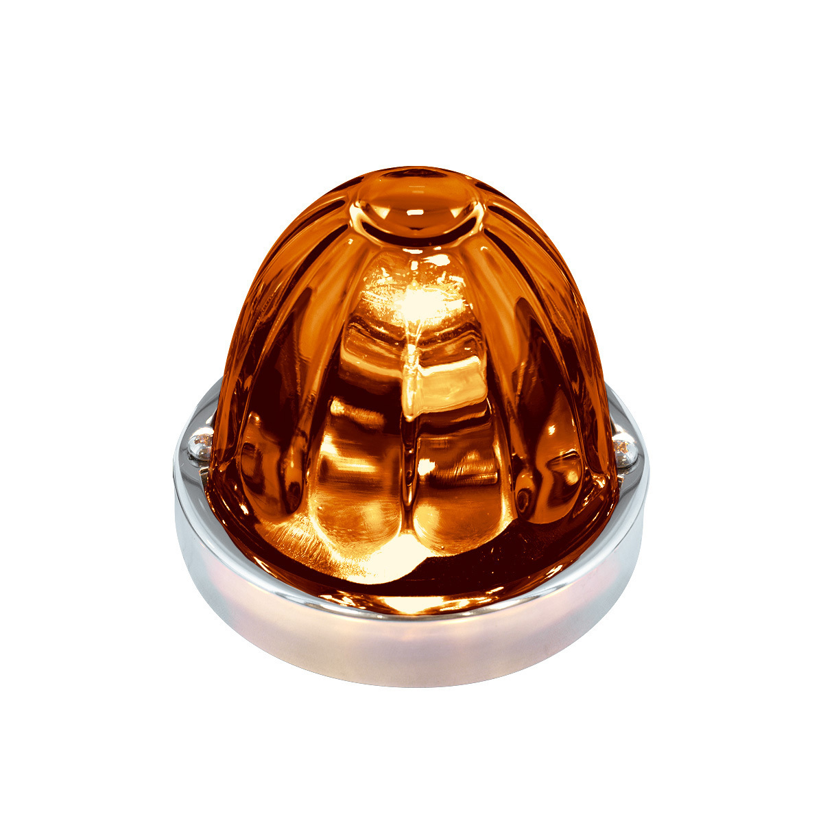 Glass Watermelon Flush Mount Kit - Dark Amber - Thumbnail 10