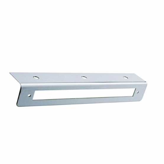9-3/4" Stainless Light Bracket With 9" Light Bar Cutout