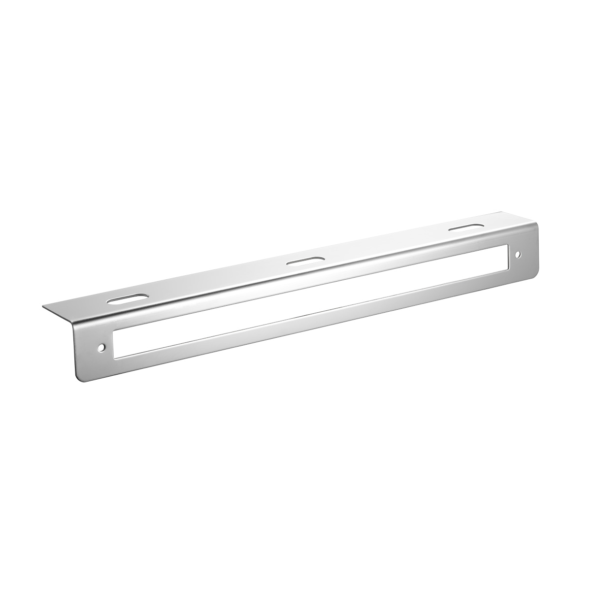 12-3/4" Stainless Light Bracket With 12" Light Bar Cutout - Thumbnail 2
