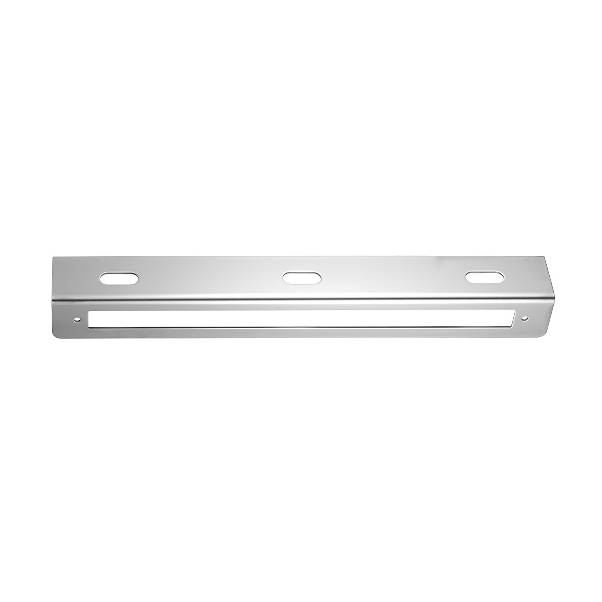 12-3/4" Stainless Light Bracket With 12" Light Bar Cutout - Thumbnail 4