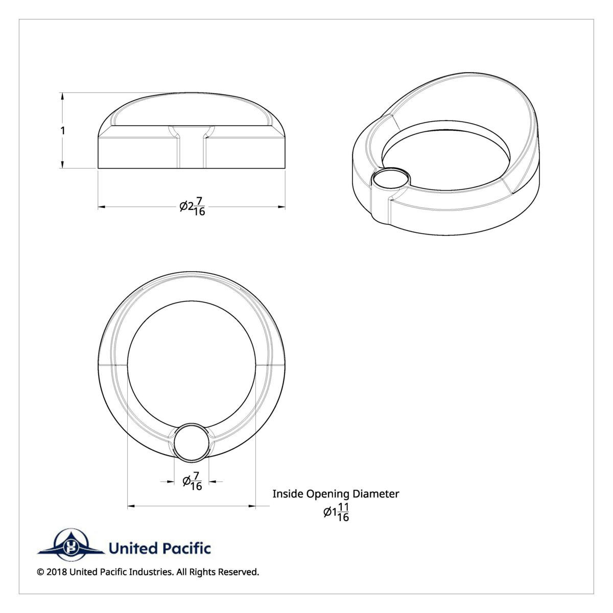 Signature Series Small Gauge Bezel With Visor For Freightliner - Amber Crystal - Thumbnail 4