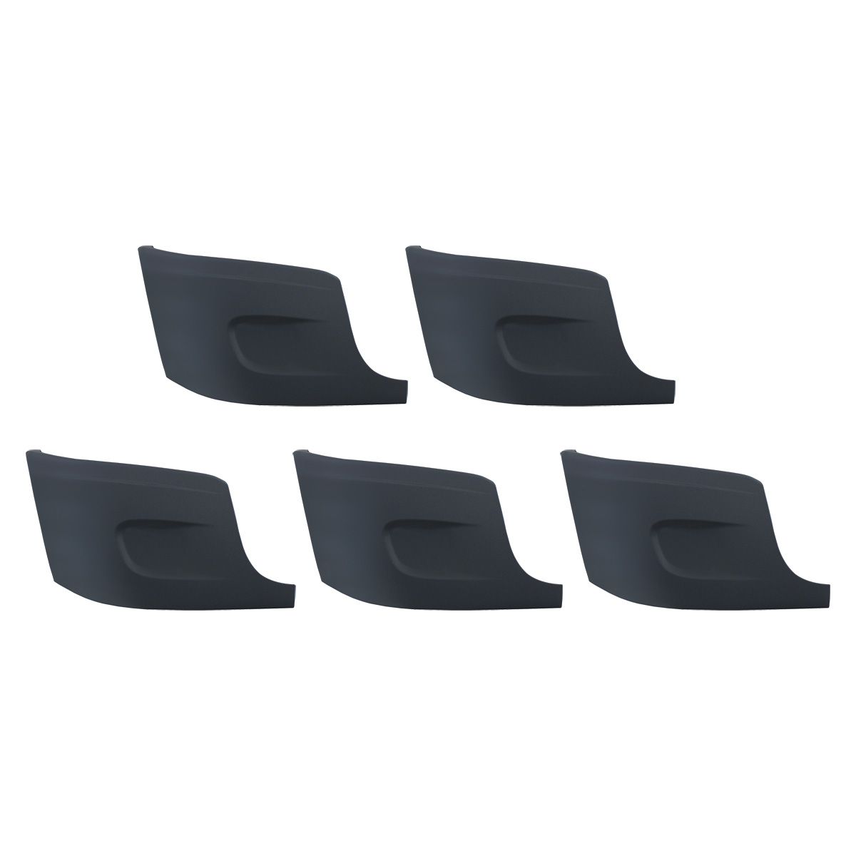 Bumper End Without Fog Light Hole For 2008-2017 Freightliner Cascadia - Passenger (Box Of 5)