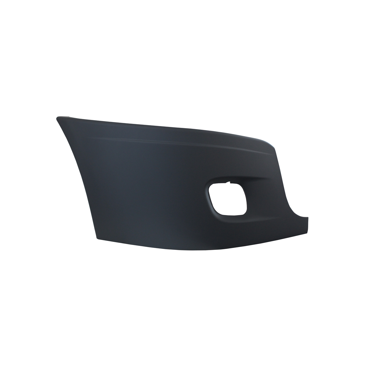 Bumper End With Fog Light Hole For 2008-2017 Freightliner Cascadia - Passenger - Thumbnail 2