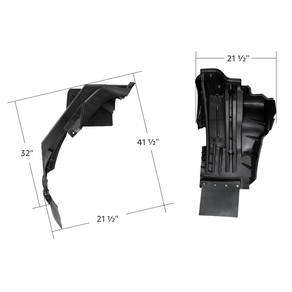 Splash Guard for 2018-2025 International LT-Passenger - Thumbnail 9