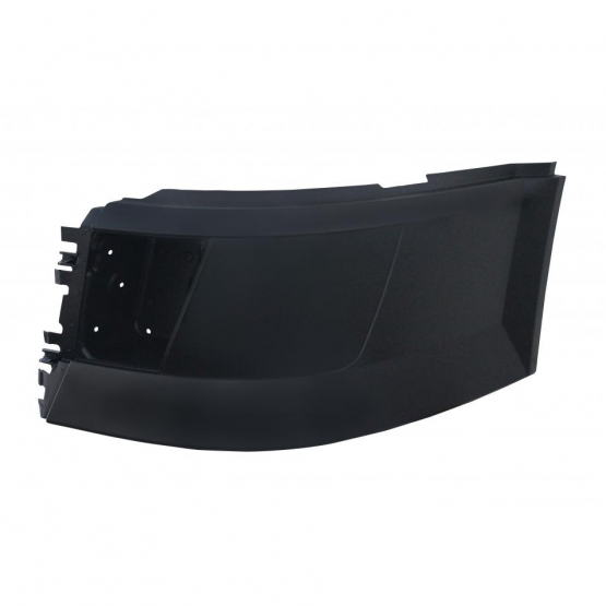 Bumper End With Fog Light Hole (Screw Mount) For 2003-2017 Volvo VNL - Driver - Thumbnail 2