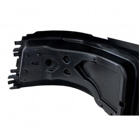 Bumper End Without Fog Light Hole (Stud Mount) For 2003-2017 Volvo VNL - Passenger - Thumbnail 3