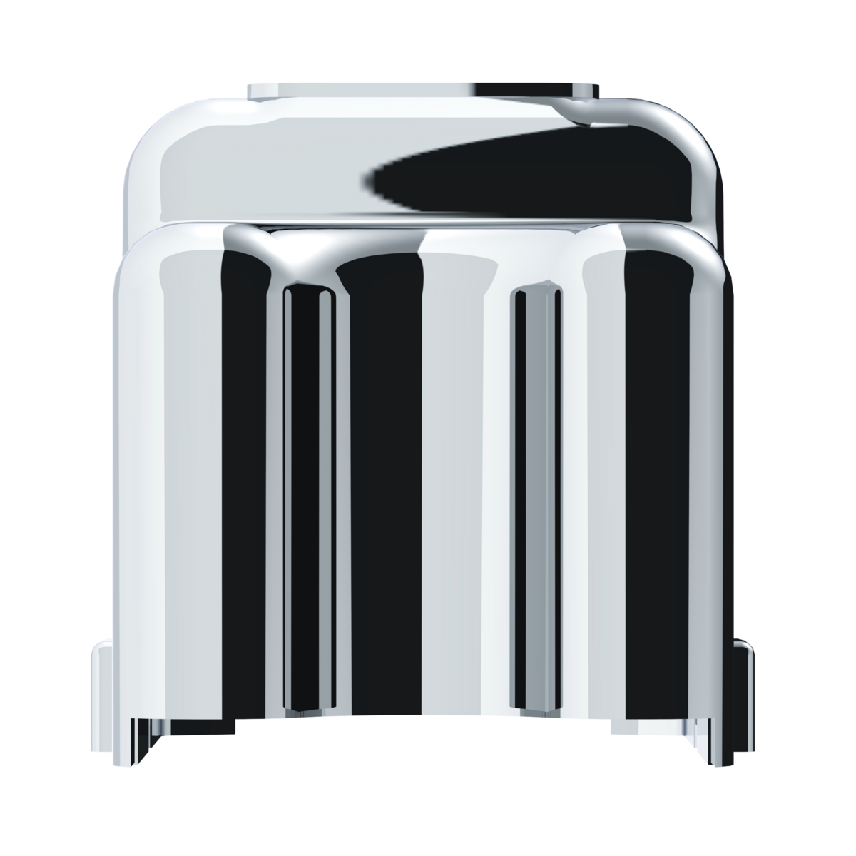 Chrome Plastic Turn Signal Switch Cover For Grote Style Lever - Thumbnail 2