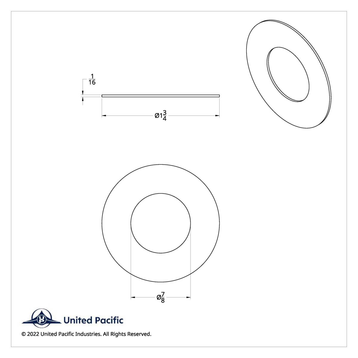 Peterbilt Stainless Tractor/Trailer Air Valve Trim (Card of 2) - Thumbnail 2