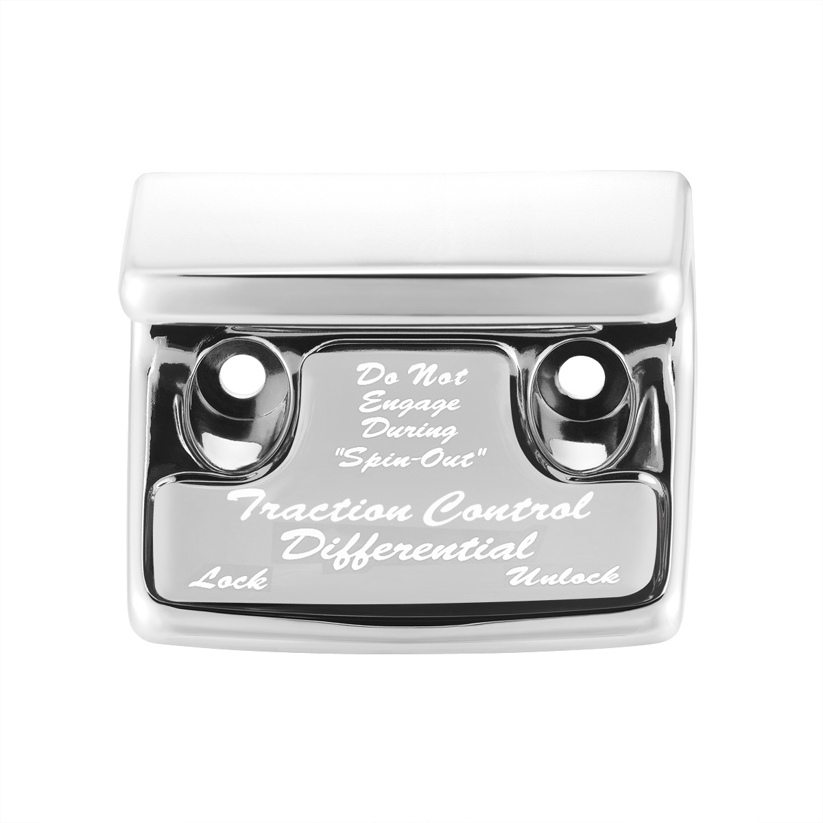 "Traction Control Differential" Switch Guard With Silver Sticker - Thumbnail 2