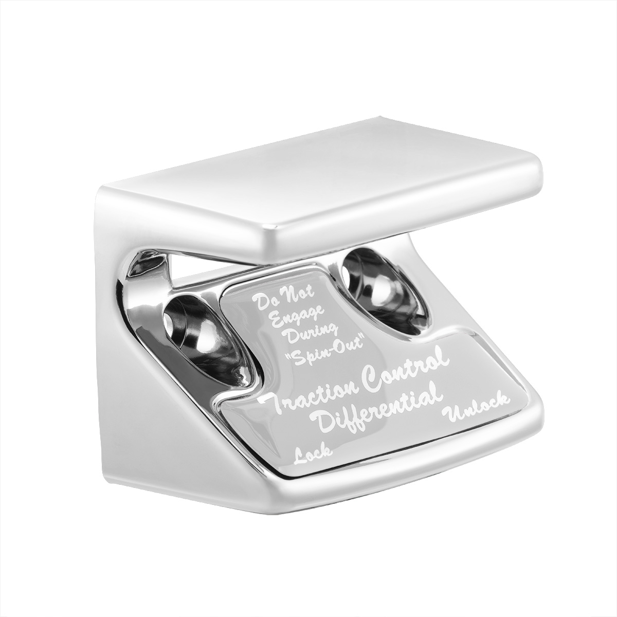 "Traction Control Differential" Switch Guard With Silver Sticker - Thumbnail 3