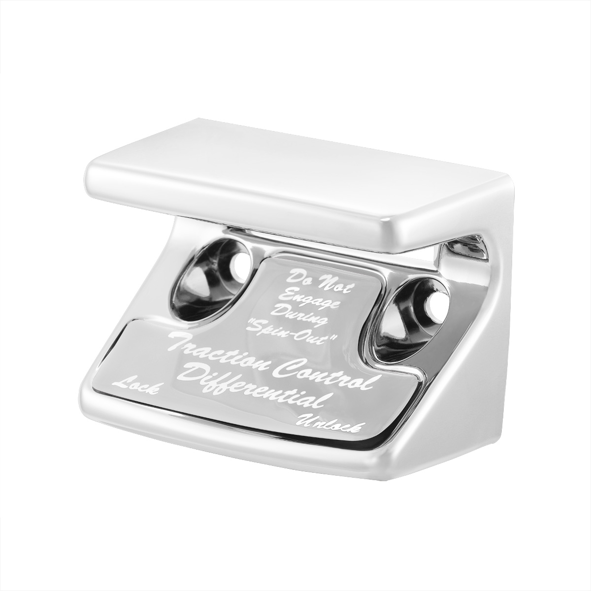 "Traction Control Differential" Switch Guard With Silver Sticker - Thumbnail 4