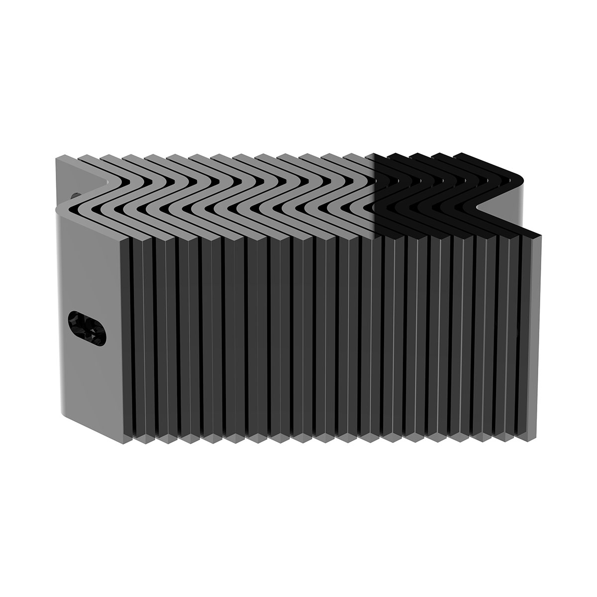 Aluminum Billet Style Grille Insert With Horizontal Bars For Peterbilt 389 - Thumbnail 11