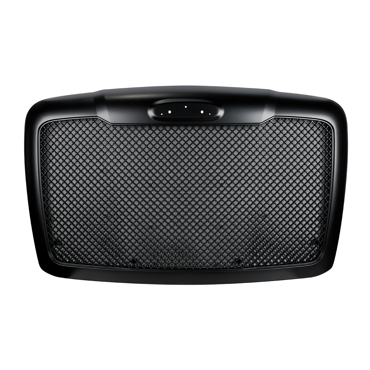 Mesh Black Grille With Bug Screen & Logo Mount Made For 2008-2017 Freightliner Cascadia - Thumbnail 2