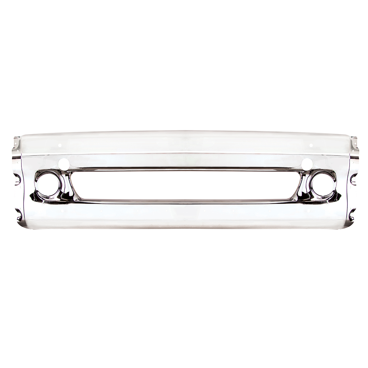 Chrome Center Bumper For 2001-2012 Freightliner Columbia - Thumbnail 2