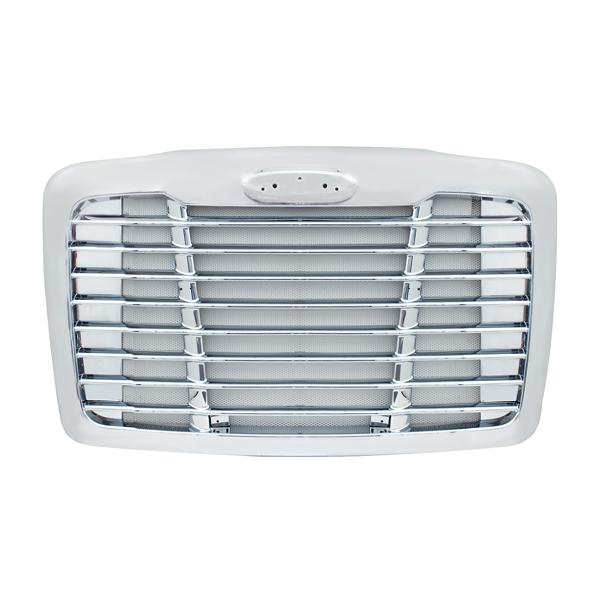 Chrome Grille With Chrome Bug Screen For 2008-2017 Freightliner Cascadia - Thumbnail 2