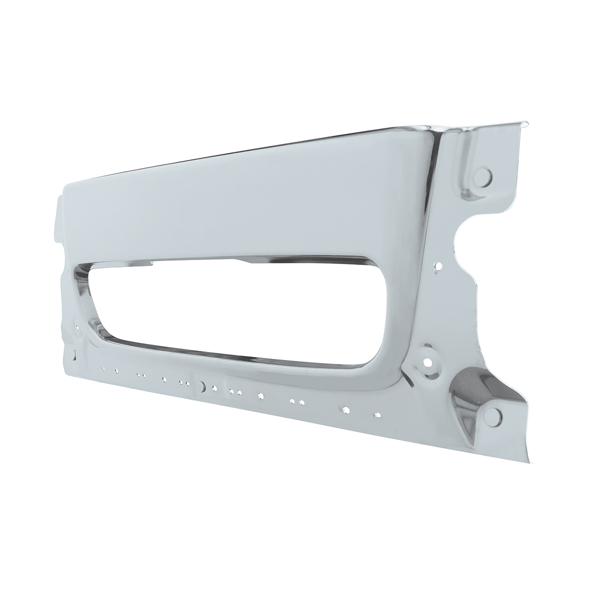 Silver Paint Center Bumper For 2005-10 Freightliner Century - Thumbnail 2