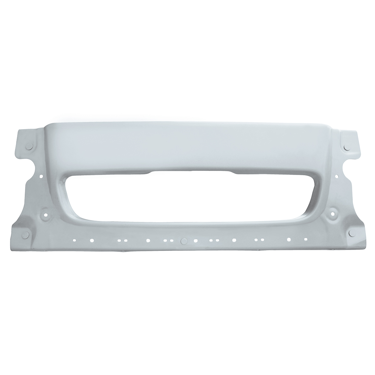 Silver Paint Center Bumper For 2005-10 Freightliner Century - Thumbnail 4