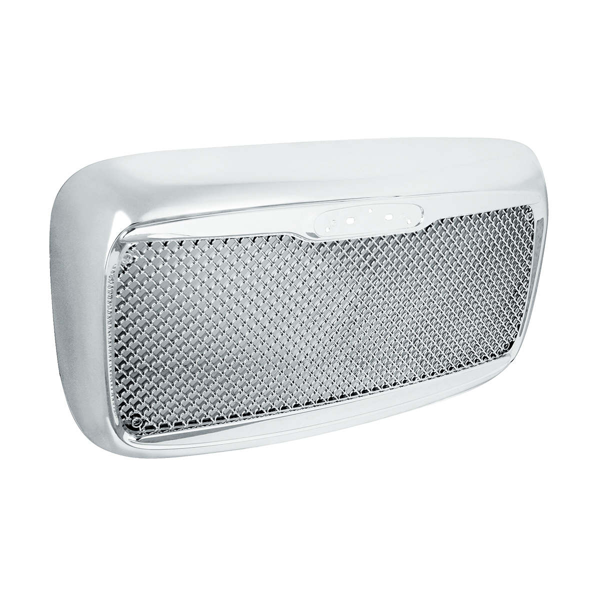 Chrome Mesh Style Grille For Freightliner Columbia - Thumbnail 4