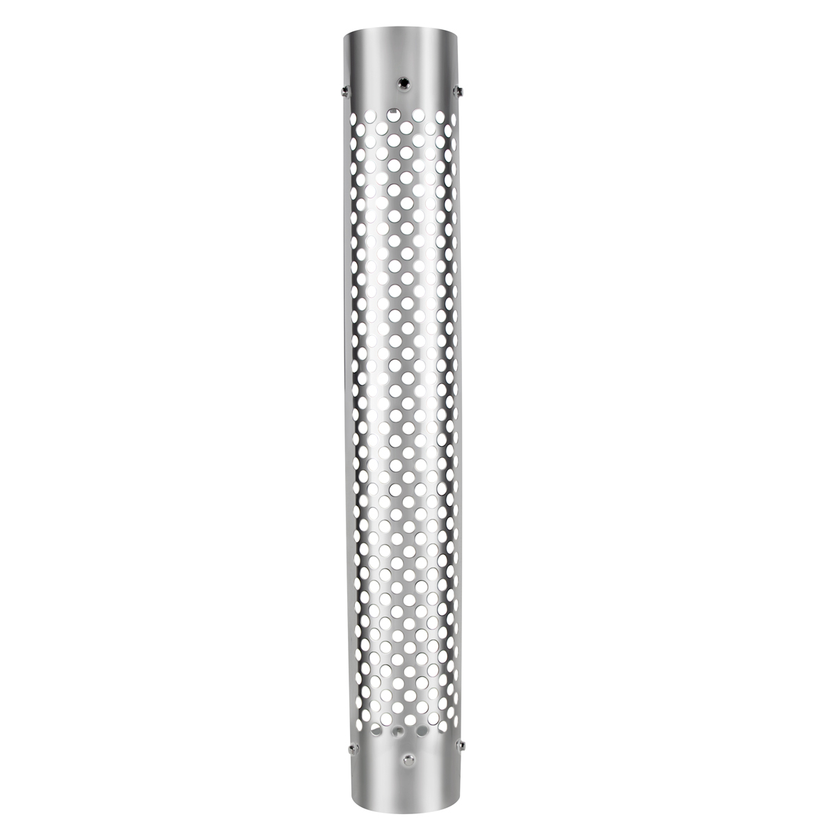 48" Tall 180 Degree Stainless Exhaust Muffler Shield For 5" Diameter Exhaust - Round Slot - Thumbnail 5