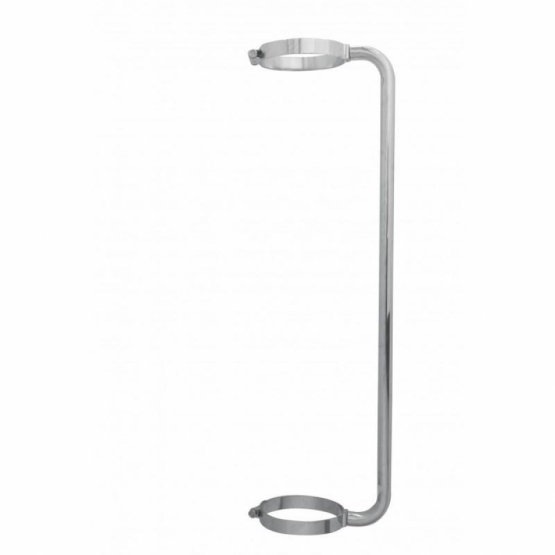 34" Chrome Exhaust Grab Handle - 5" Clamp