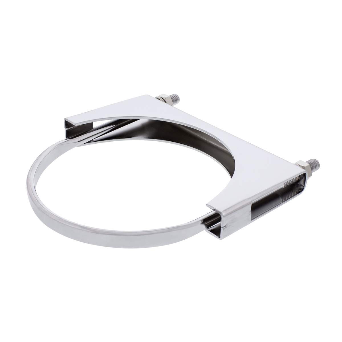 6" Stainless U-Bolt Exhaust Clamp - Thumbnail 2