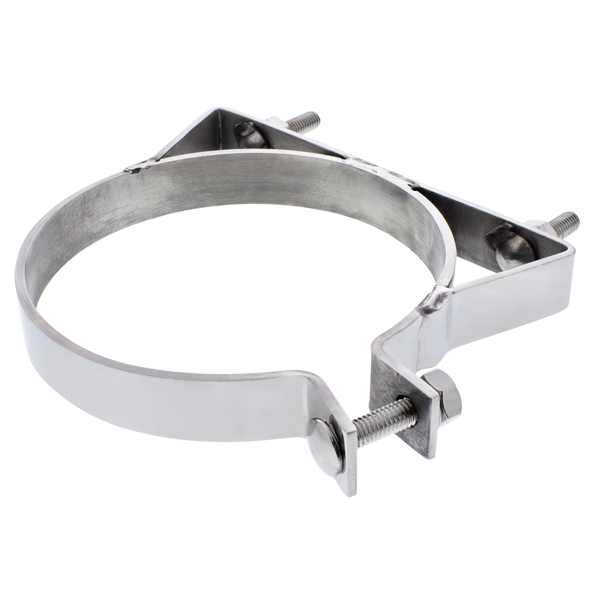 7" Stainless Exhaust Clamp For Kenworth - Thumbnail 2
