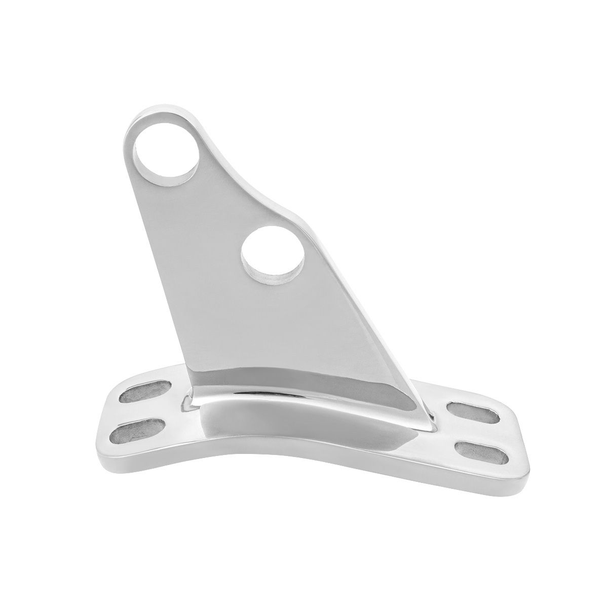 Stainless Steel Competition Series Angled Exhaust Bracket For Peterbilt