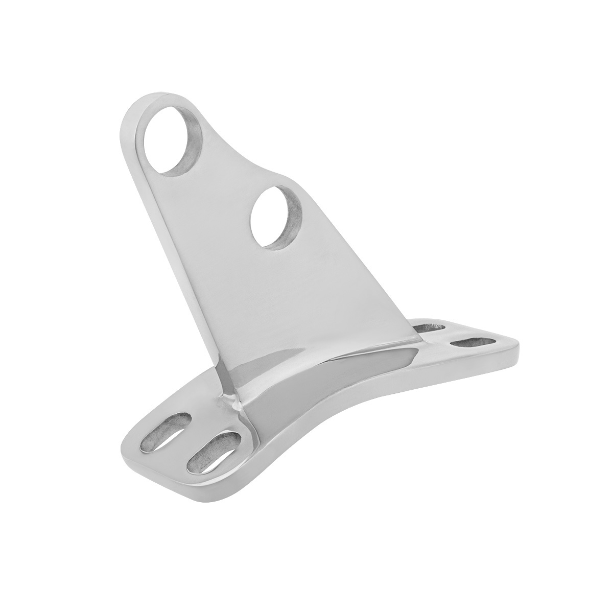 Stainless Steel Competition Series Angled Exhaust Bracket For Peterbilt - Thumbnail 2