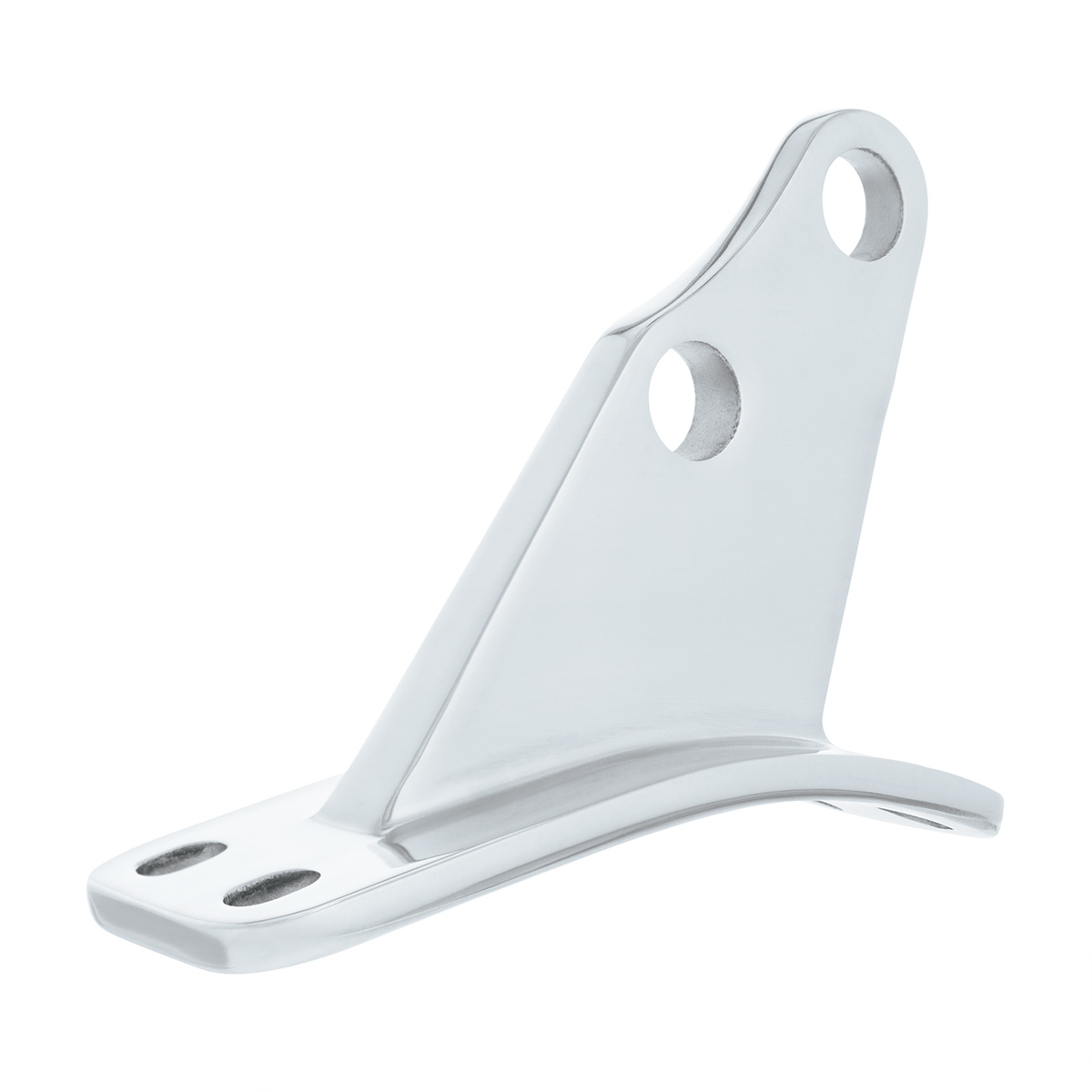 304 Stainless Steel Angled Exhaust Bracket For Peterbilt - Thumbnail 2