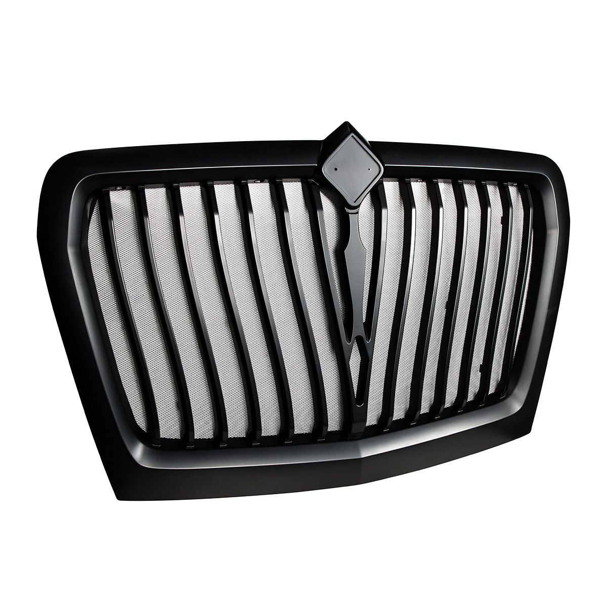 Black Curved Style Grille With Bug Screen For 2018-2025 International LT