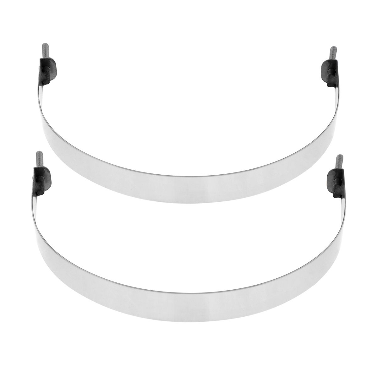 304 Stainless Steel Air Tank Straps For 8-1/4" Round Air Tank (Card of 2)
