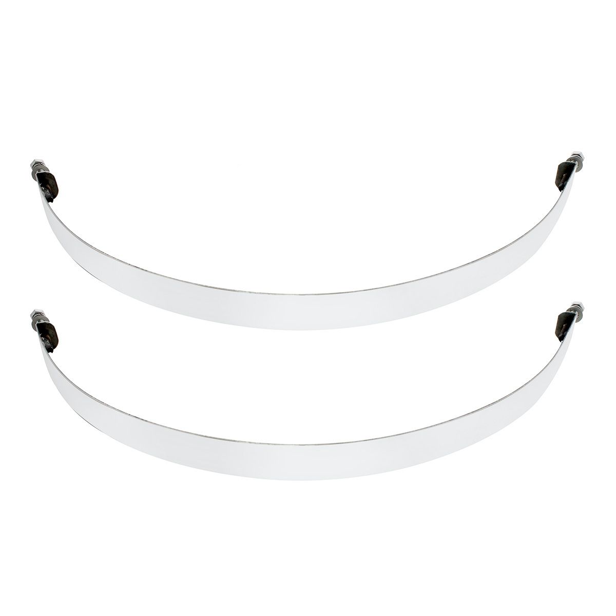 304 Stainless Steel Air Tank Straps For 9-3/4" Round Air Tank (Pair)