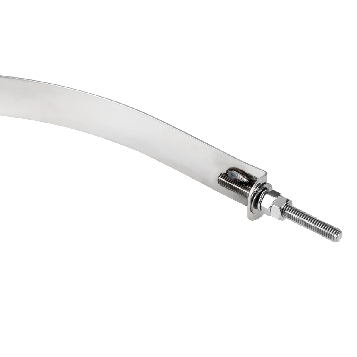 304 Stainless Steel Air Tank Straps For 9-3/4" Round Air Tank (Pair) - Thumbnail 2