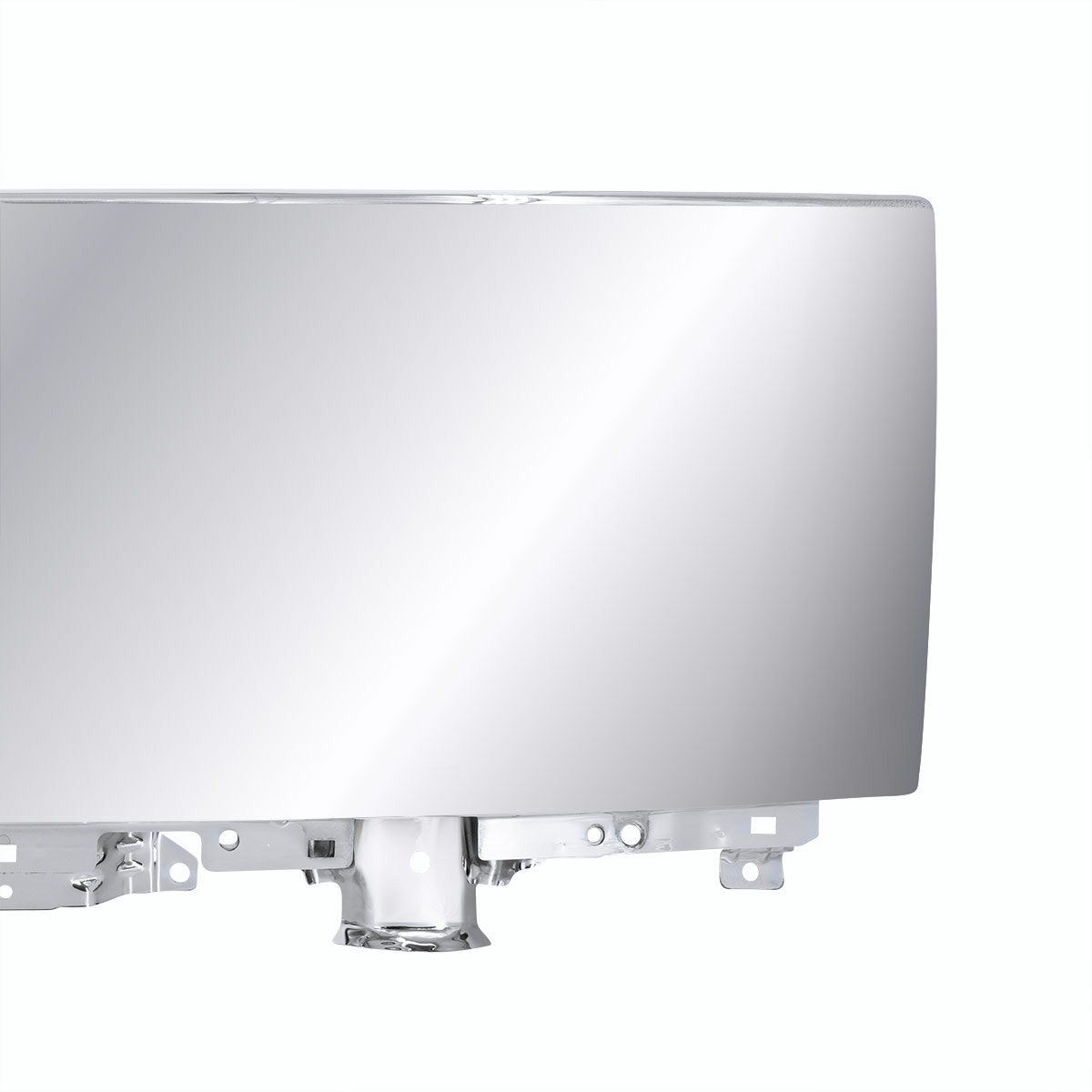 Steel Front Panel Assembly For 2008-2024 Isuzu NPR (ELF 200/300)-Chrome - Thumbnail 3