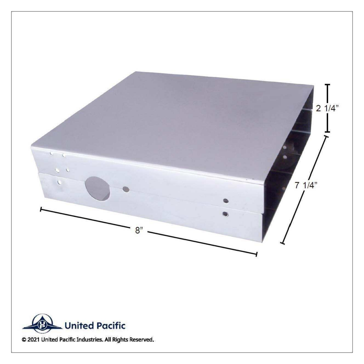 Stainless C.B. Case - Side Output - Thumbnail 3