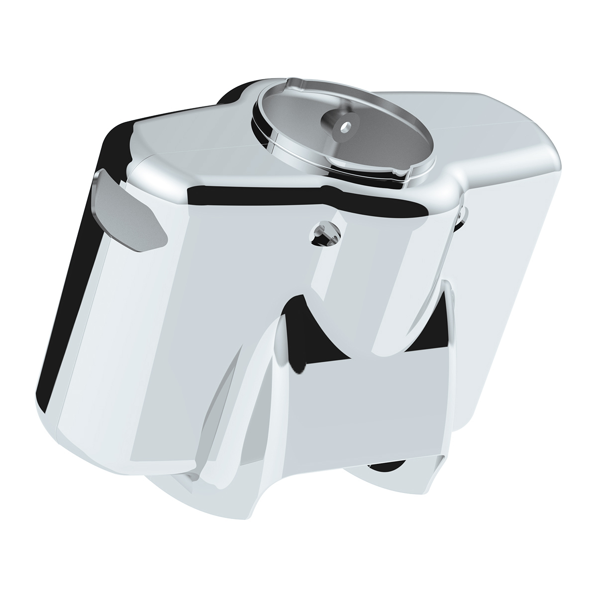 Chrome Plastic Upper Steering Column Cover For Peterbilt 379/378 (1998-2005), 335 (2005-2010), 330 (2000-2010) - Thumbnail 11