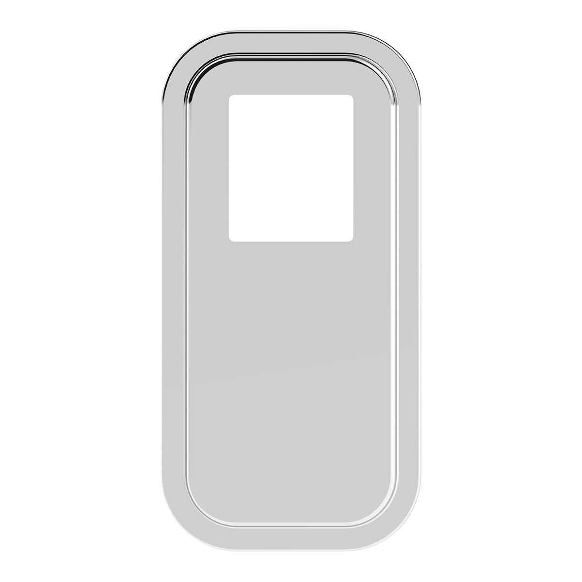 Peterbilt Stainless Steel Shift Plate Cover - Extended Hood